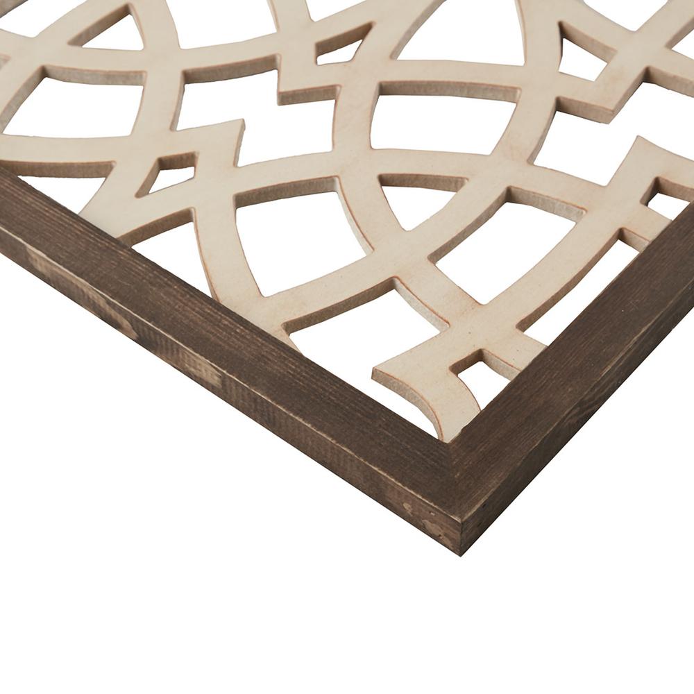 Two-tone Geometric Wall Decor. Picture 3