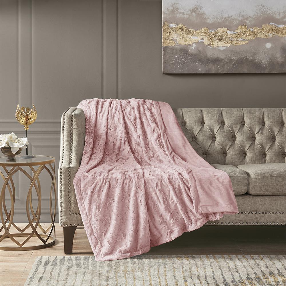 Oversized Faux Fur Throw. Picture 4