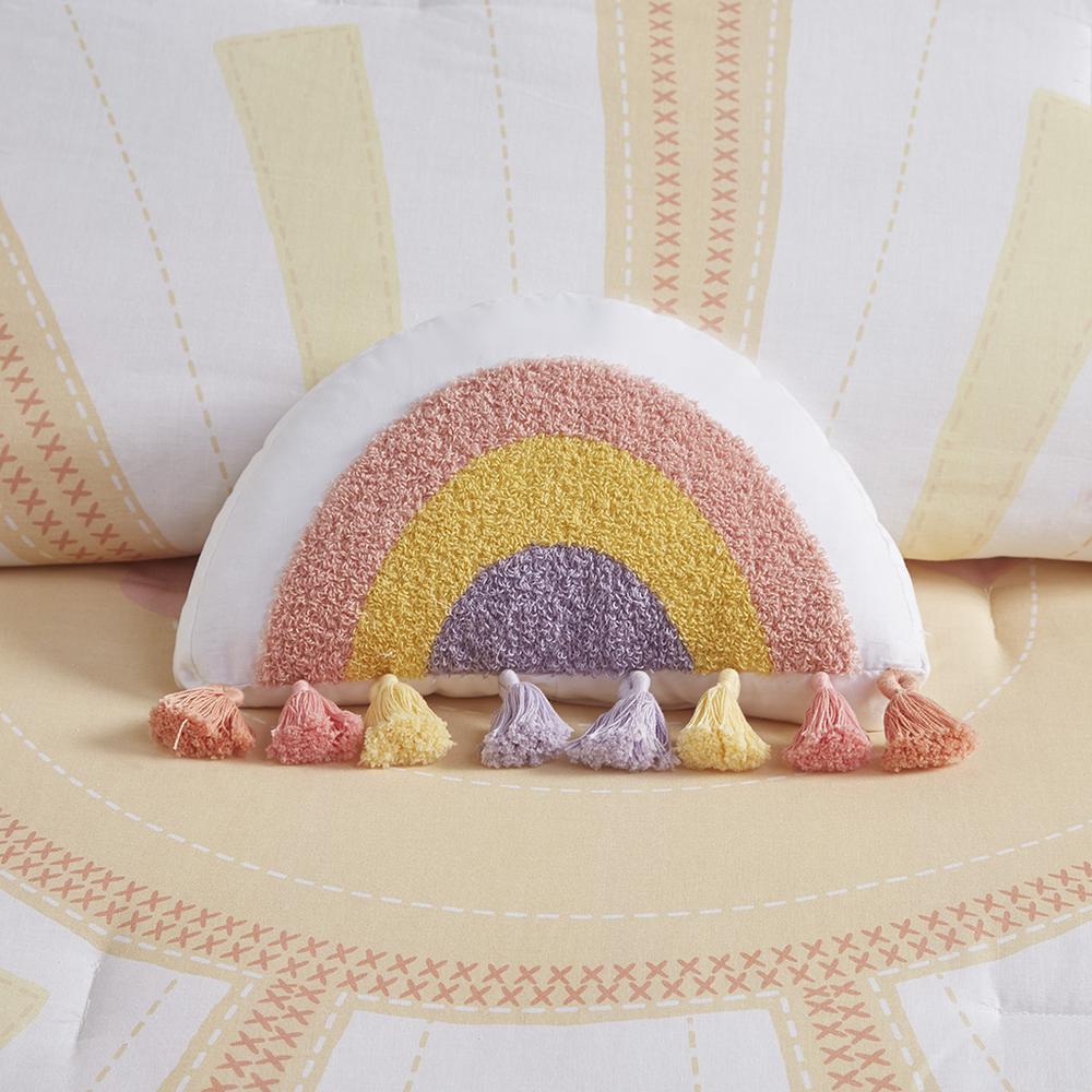 Sunshine Printed Reversible Comforter Set. Picture 3