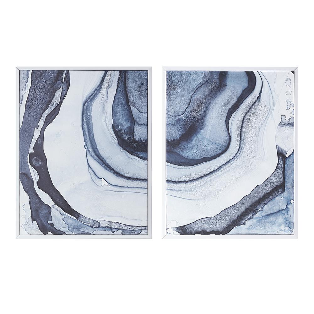 Diptych 2-piece Framed Canvas Wall Art Set. Picture 4