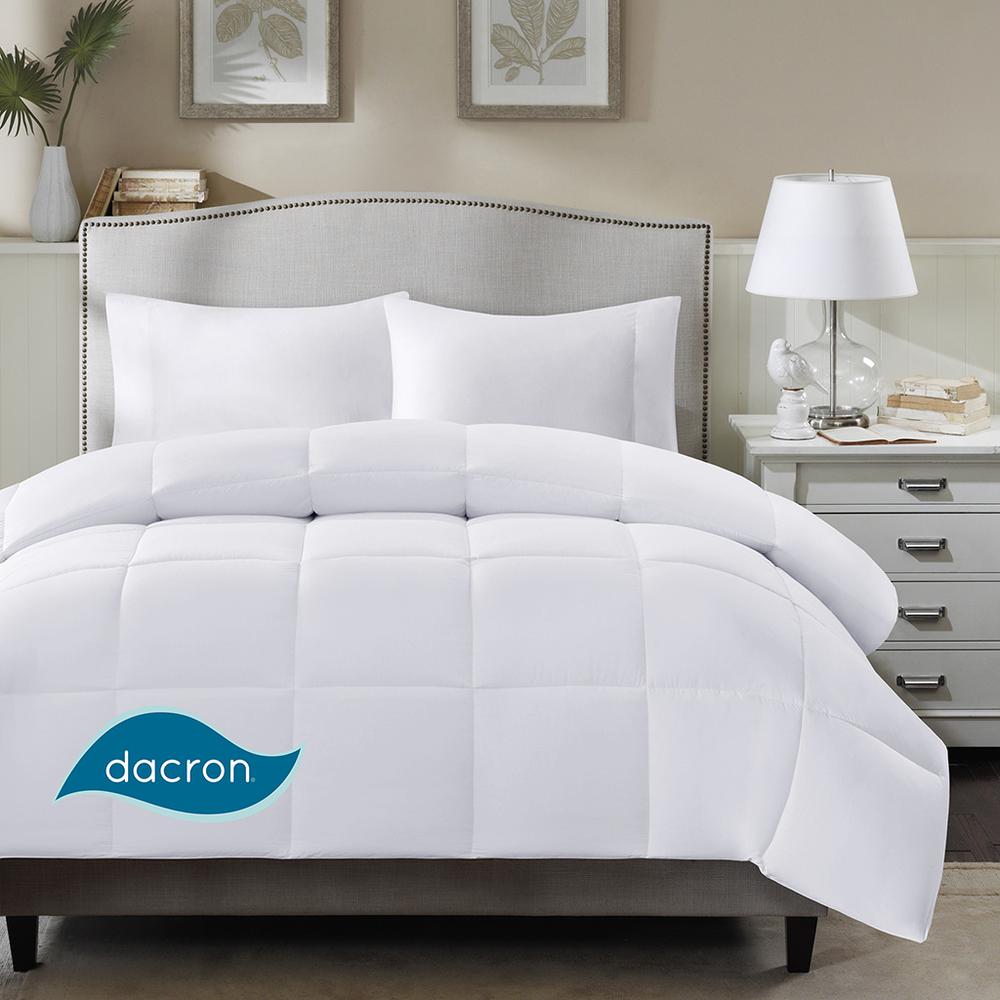 Cotton Twill Stain Release Down Blend Comforter. Picture 2