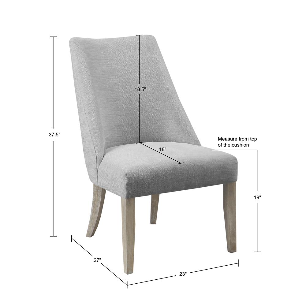 Upholstered Dining chair Set of 2. Picture 2