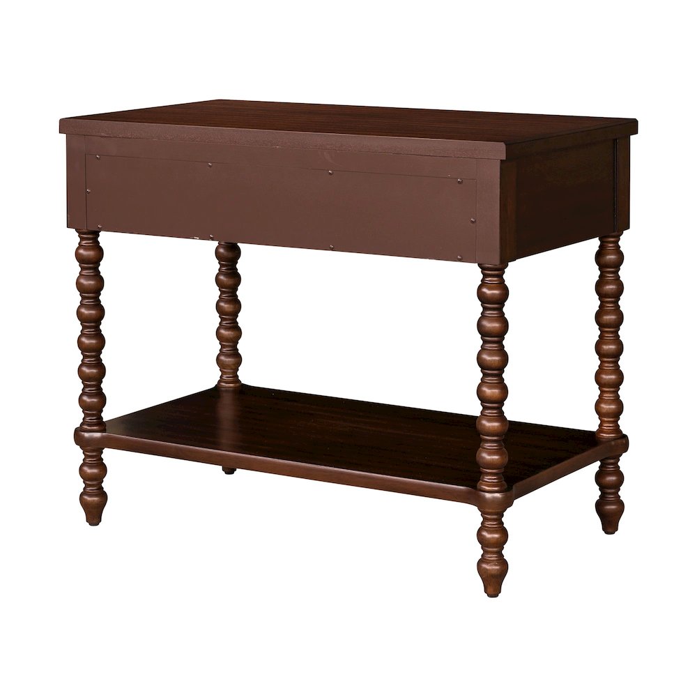 Beckett Large Nightstand, Morocco Brown color. Picture 2