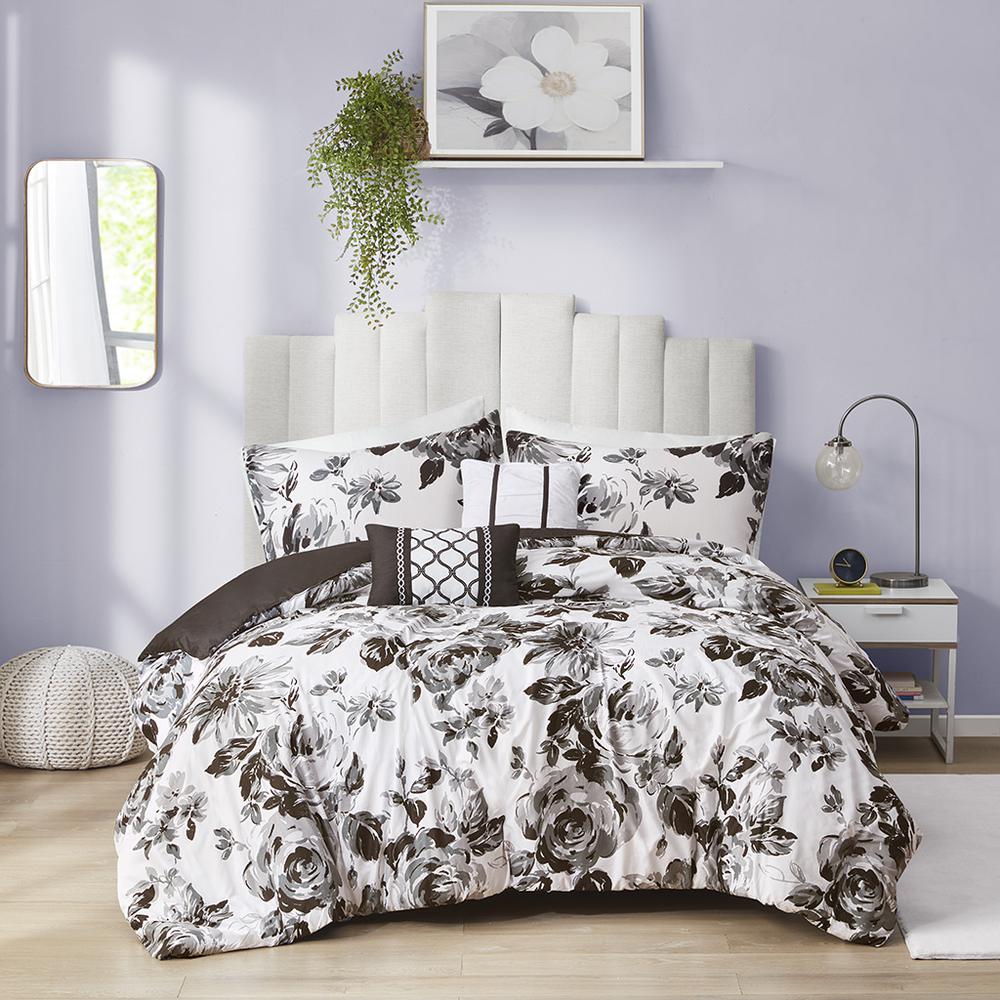 Floral Print Duvet Cover Set. Picture 3
