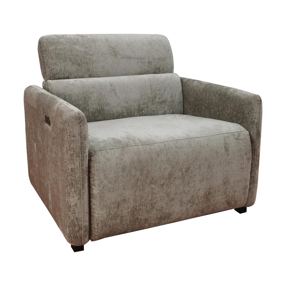 Power Modern Recliner. Picture 1