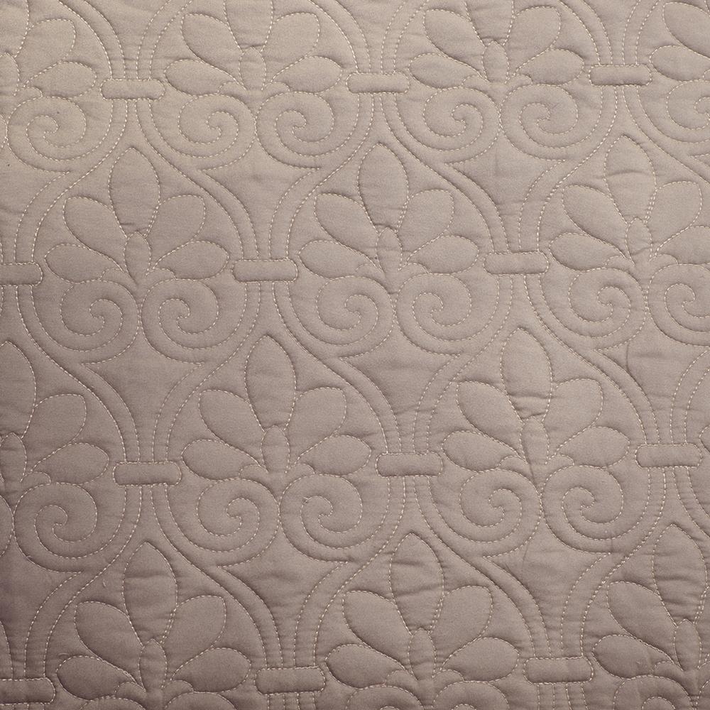 Quebec 6 Piece Reversible Daybed Cover Set, Khaki color. Picture 4
