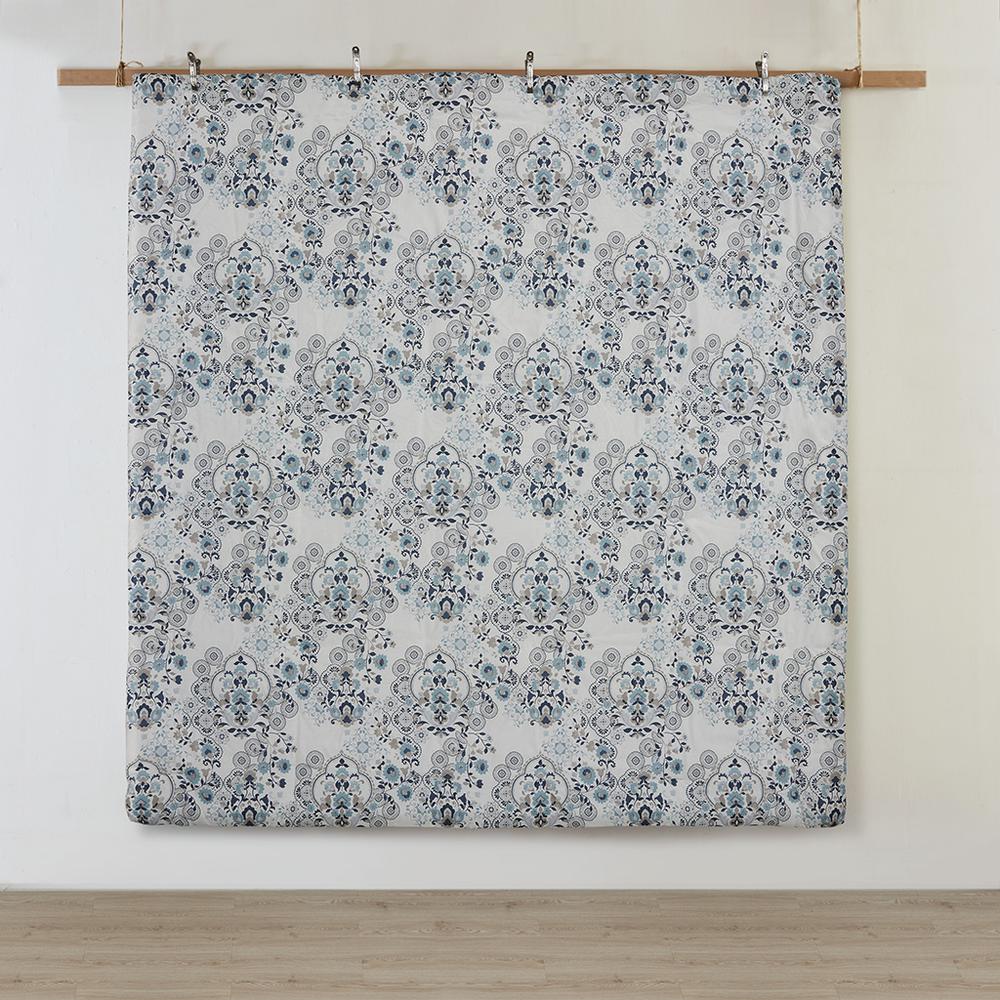 3 Piece Floral Printed Cotton Duvet Cover Set. Picture 5