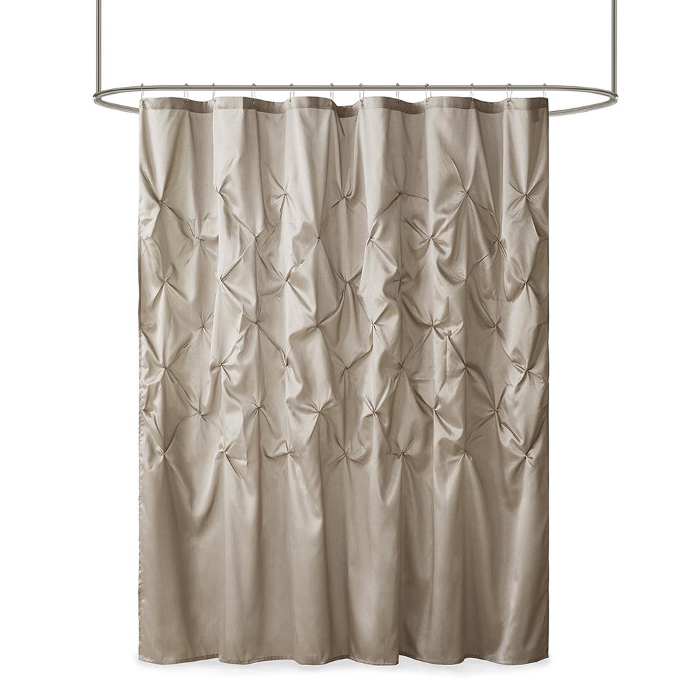 Tufted Semi-Sheer Shower Curtain. Picture 2