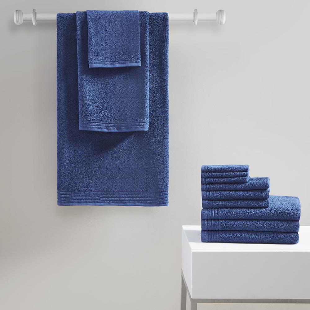 100% Cotton Quick Dry 12 Piece Bath Towel Set. Picture 2