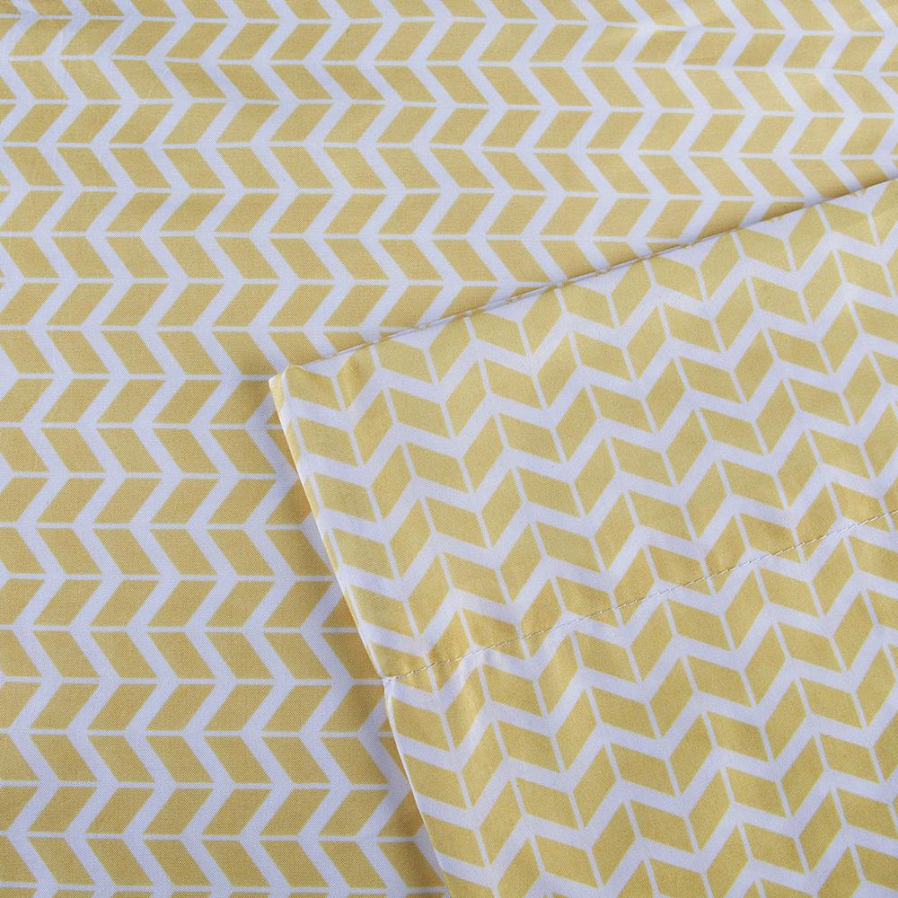 Printed Microfiber Sheet Set. Picture 1