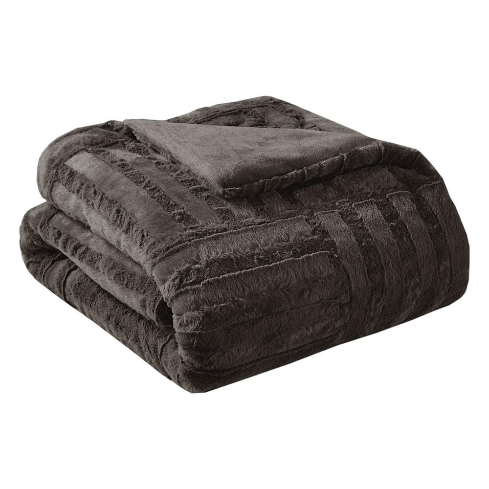 Ultra Plush Down Alternative Throw. Picture 4