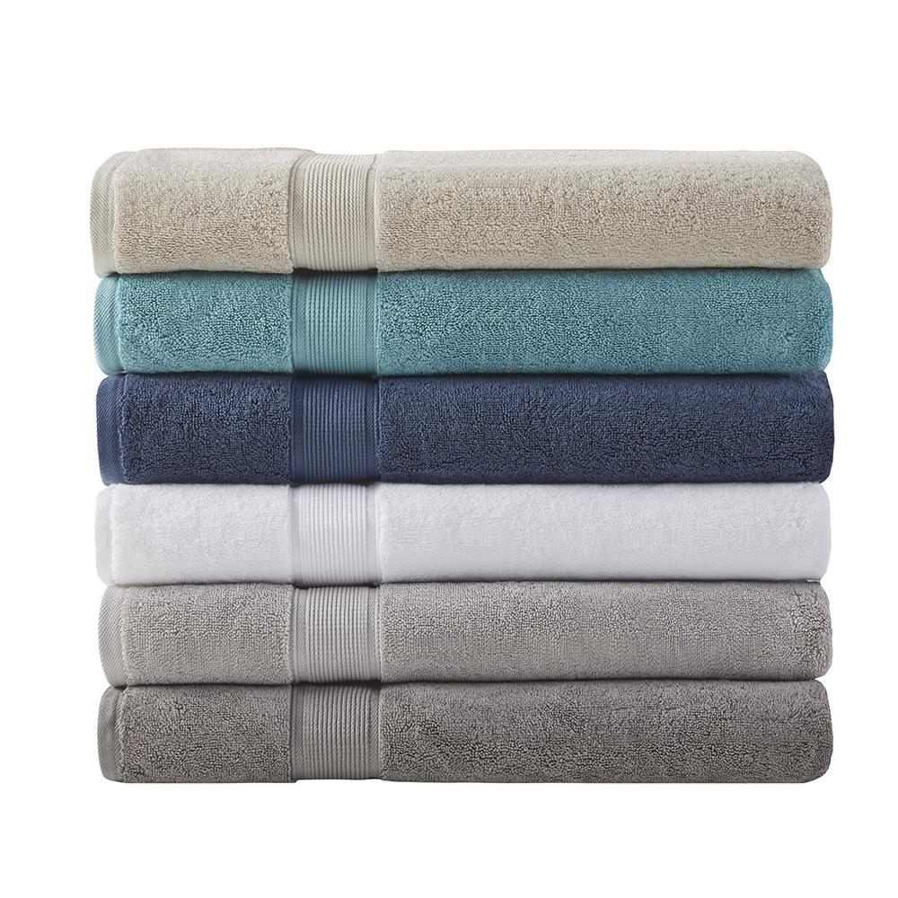 100% Cotton Bath Sheet Antimicrobial 2 Piece Set. Picture 3