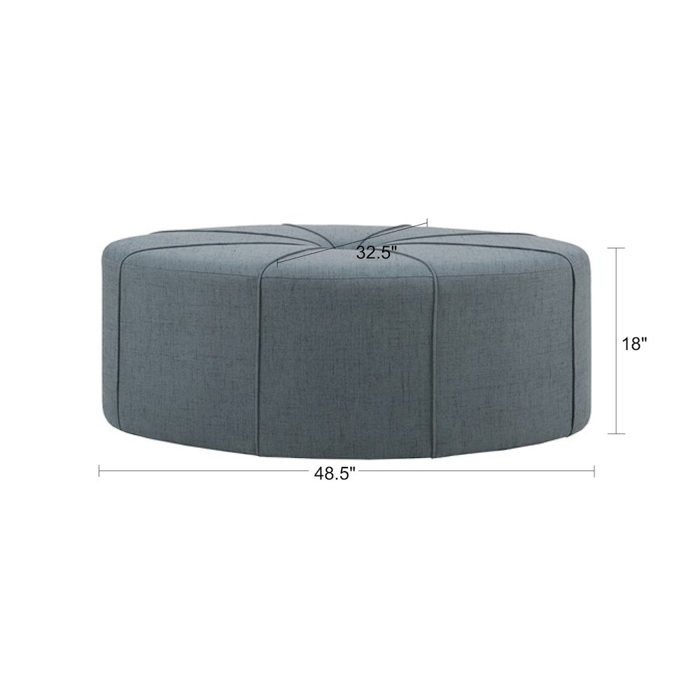 Oval Ottoman. Picture 1