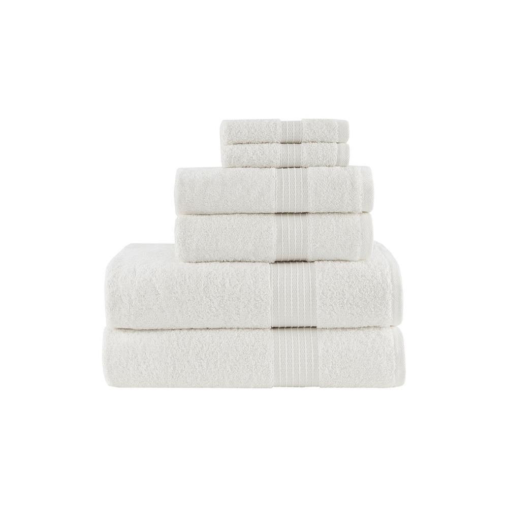 6 Piece Organic Cotton Towel Set. Picture 1