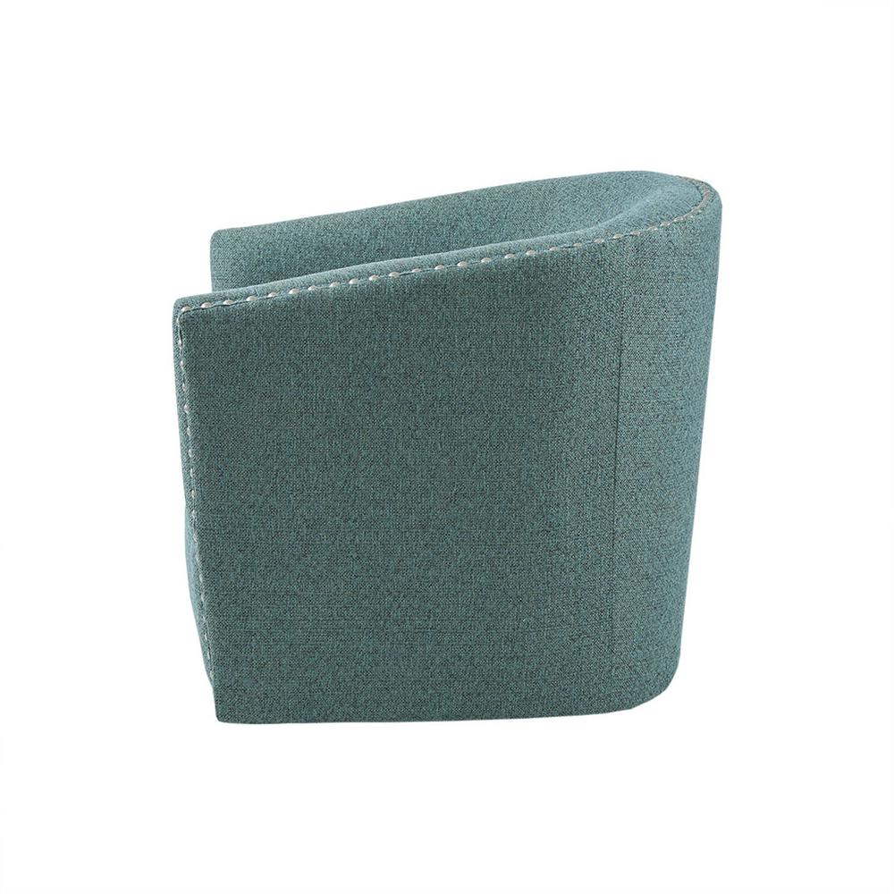 Indigo Teal Swivel Chair, Belen Kox. Picture 3