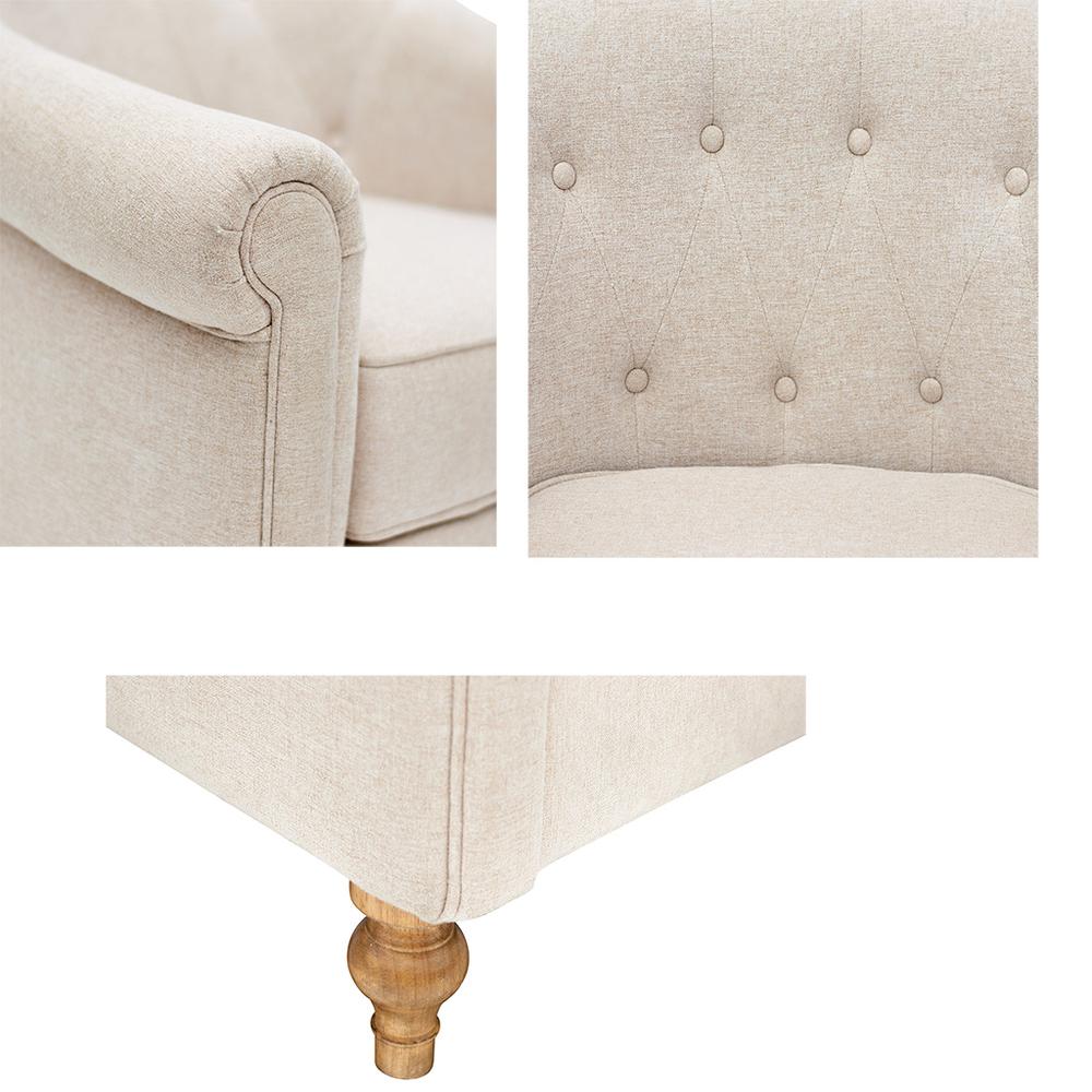 Tufted Accent Arm Chair. Picture 3