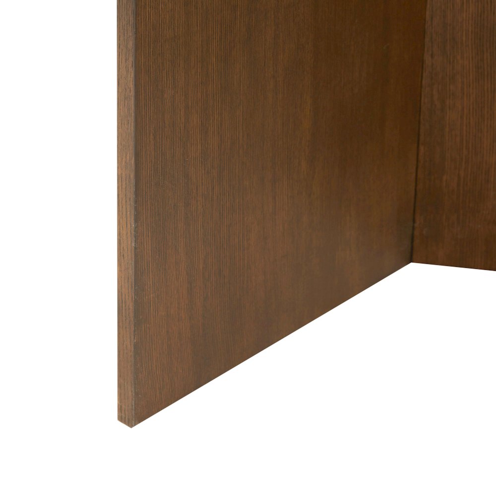 Sadie Round Coffee table, Brown color. Picture 3