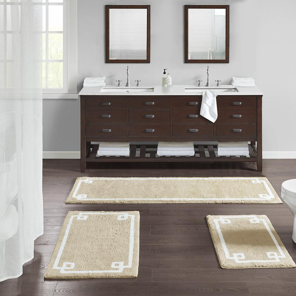 Cotton Tufted Bath Rug 20x30. Picture 4