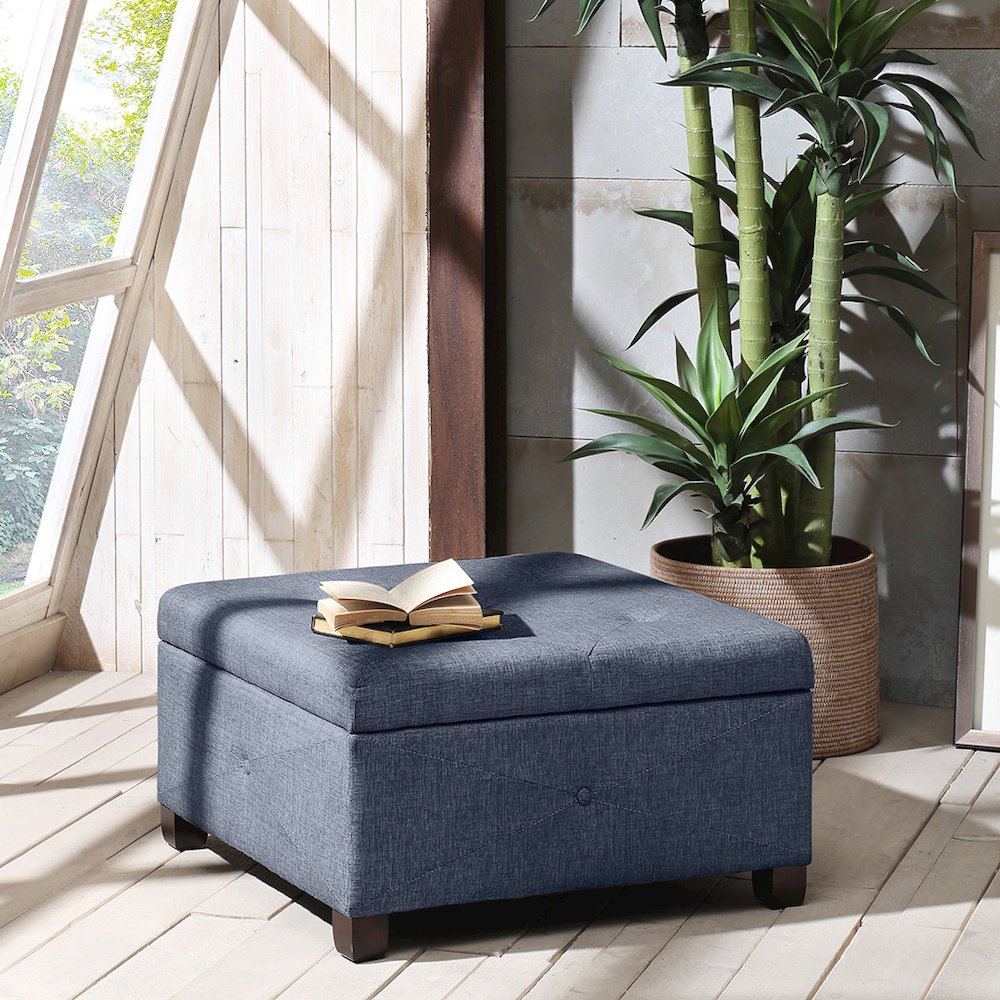 Soft Close Storage Ottoman. Picture 4