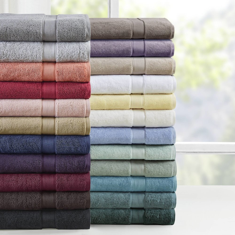 100% Cotton 8 Piece Antimicrobial Towel Set. Picture 2