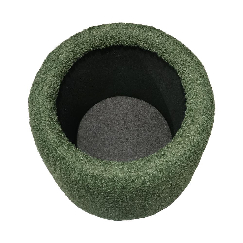 Round Storage Ottoman. Picture 3