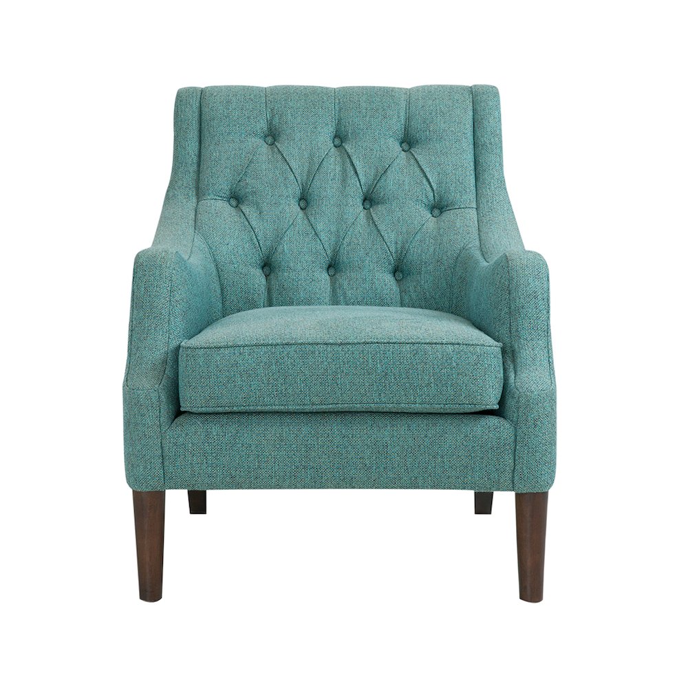 Button Tufted Accent Chair. Picture 5