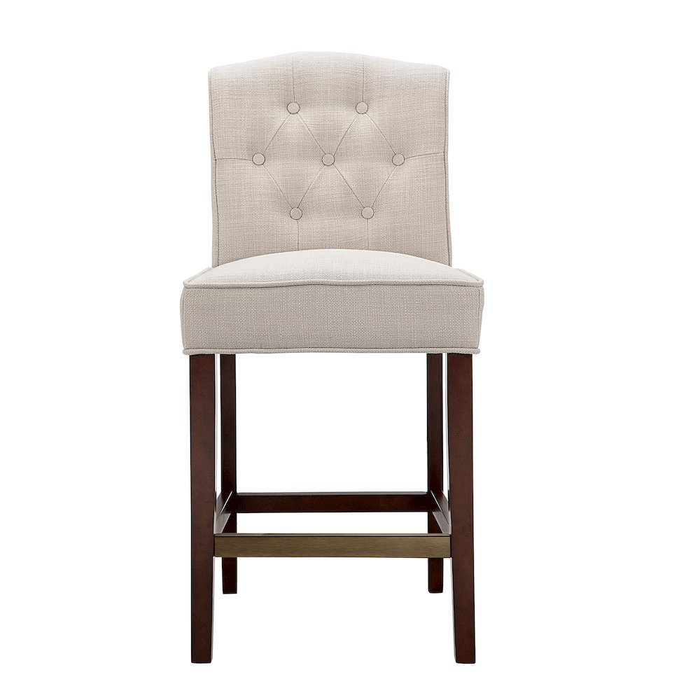 Tufted Counter Stool. Picture 2