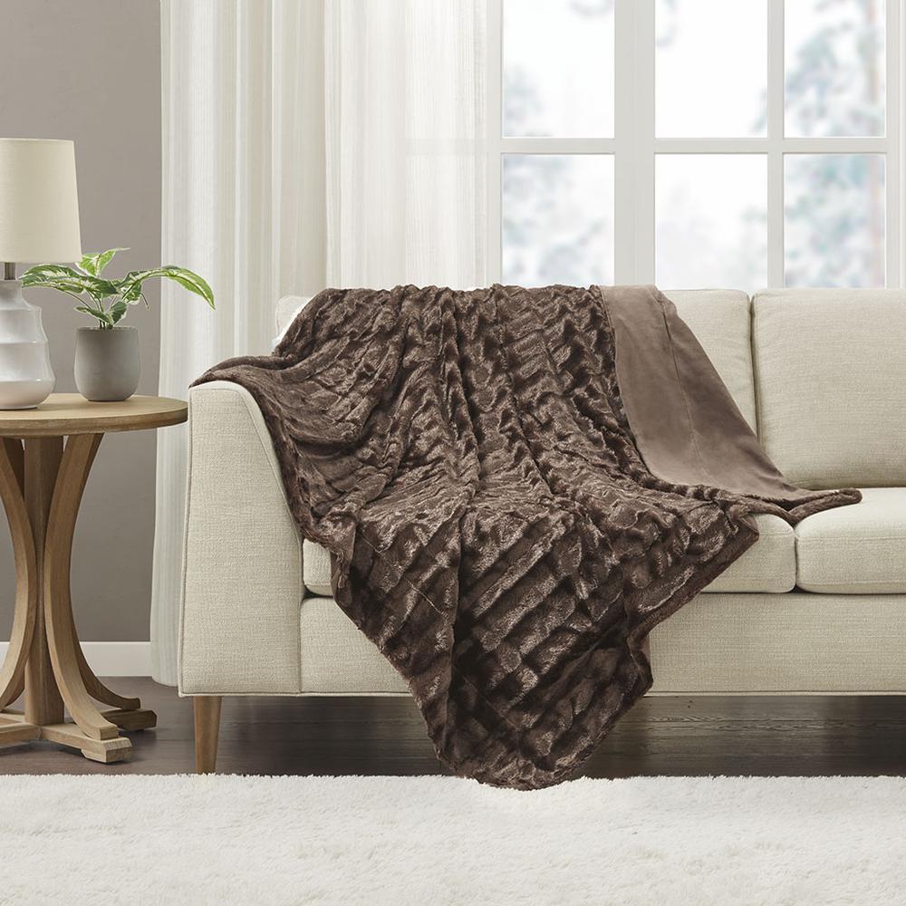 Long Fur Throw. Picture 4