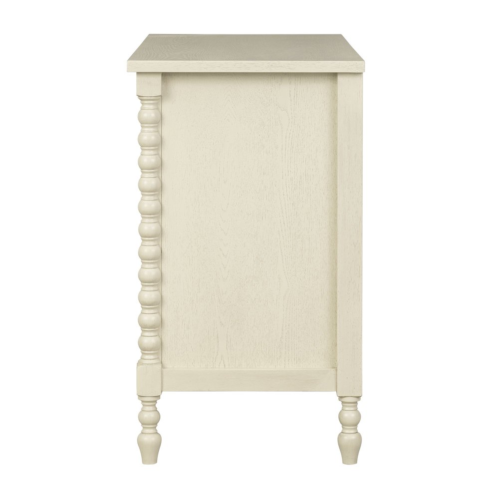 Beckett Small Dresser, Antique Cream color. Picture 5