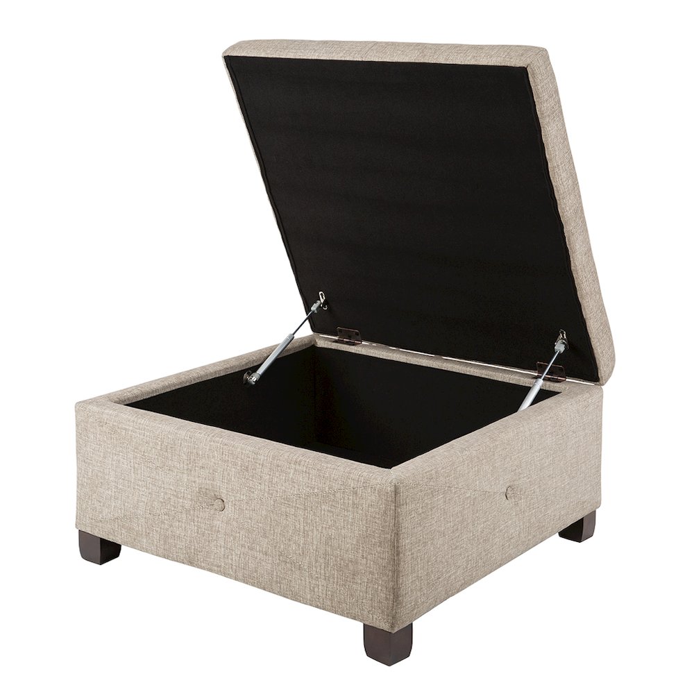 Soft Close Storage Ottoman. Picture 3