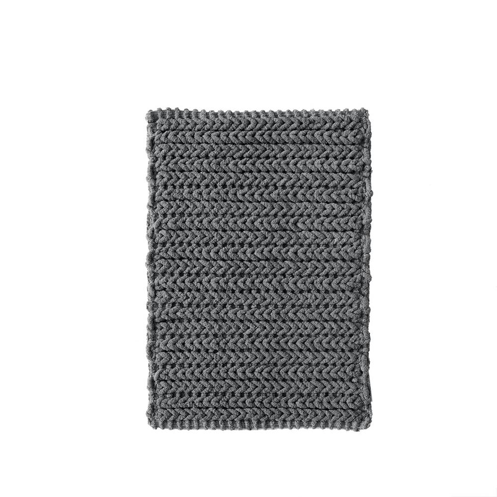 100% Cotton Chenille Chain Stitch Rug. Picture 1