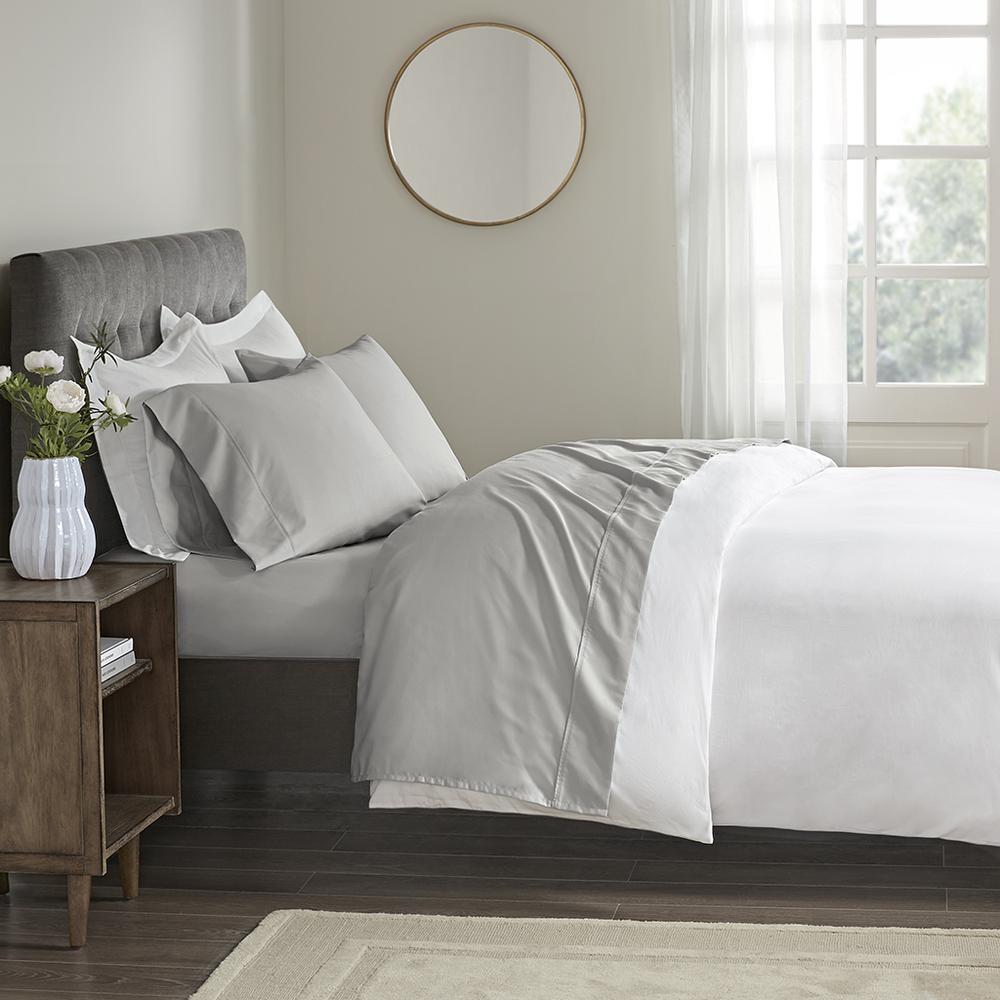 Wrinkle Resistant Cotton Sateen Sheet Set. Picture 4