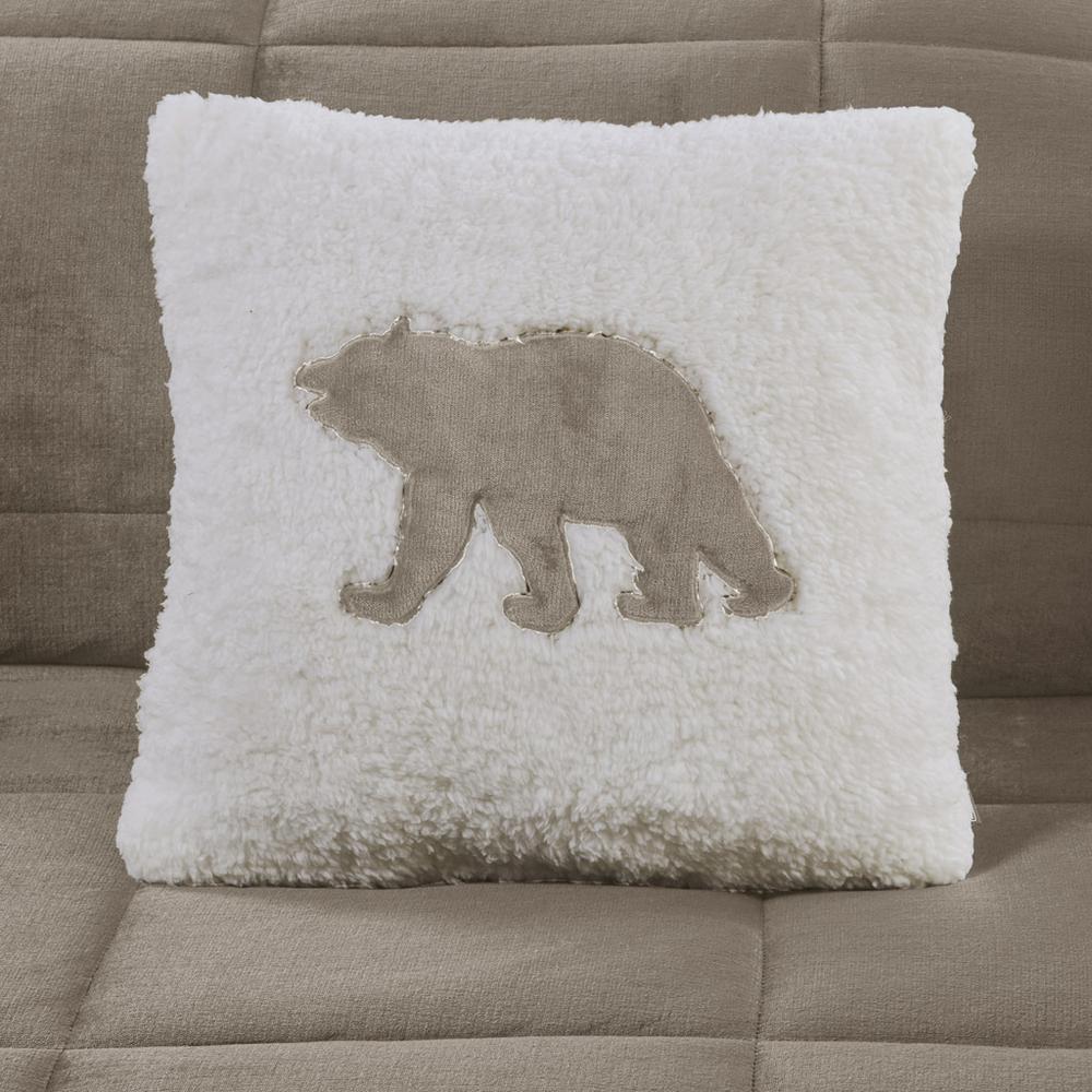 Plush to Sherpa Down Alternative Comforter Set. Picture 1