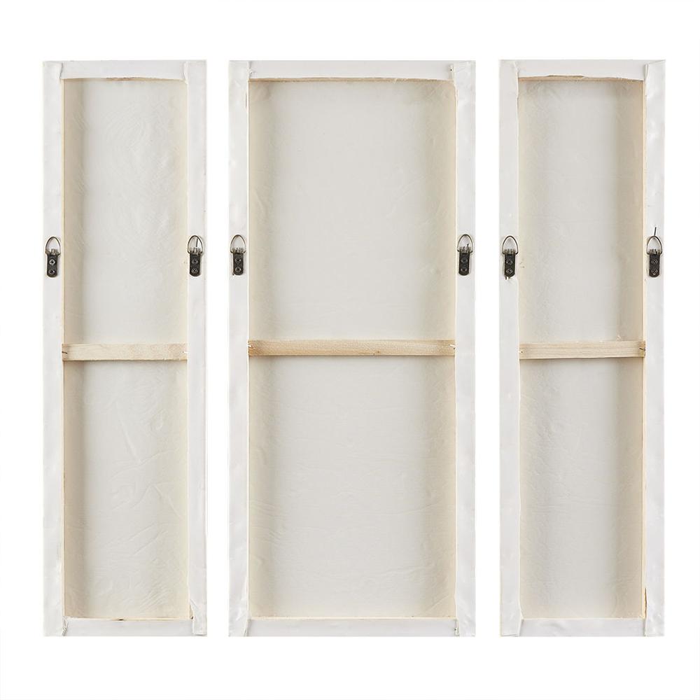 Triptych 3-piece Dimensional Resin Canvas Wall Art Set. Picture 2