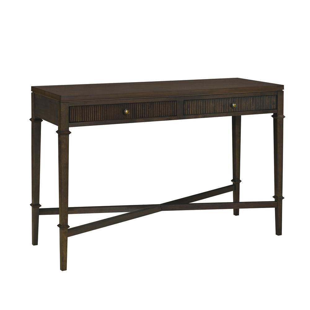 Fluted 2-drawer Storage Console Table. Picture 2