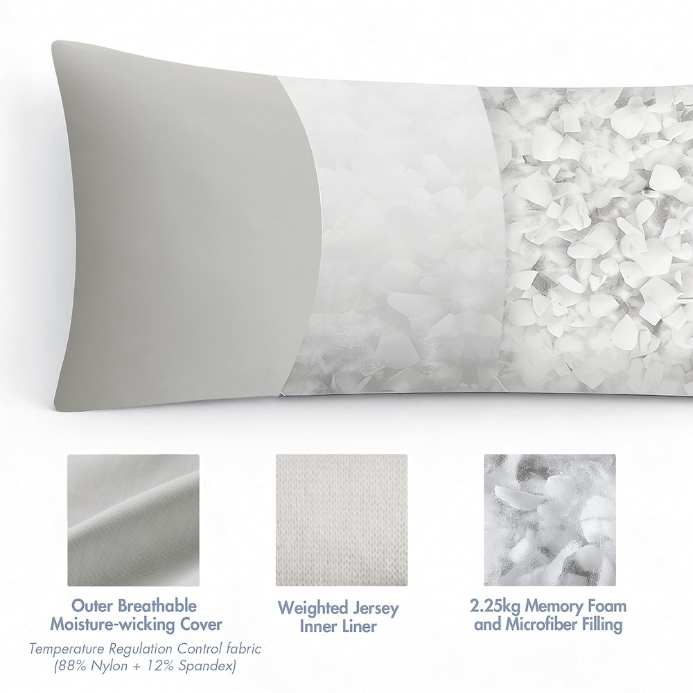 Lumi cooling body pillow. Picture 4