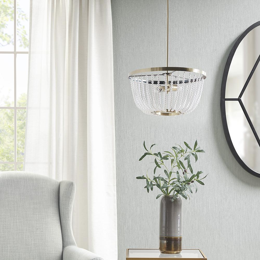 2-Light Beaded Chandelier. Picture 4