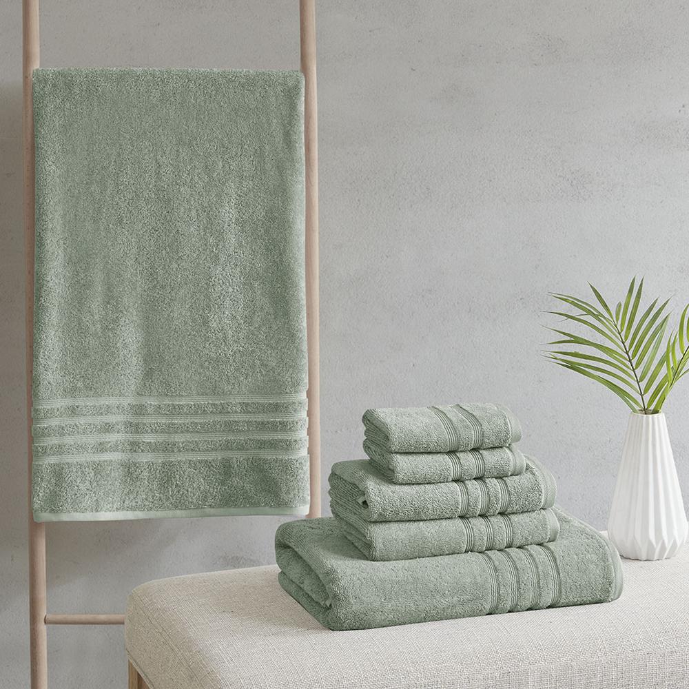 Sustainable Antimicrobial Bath Towel 6 Piece Set. Picture 4