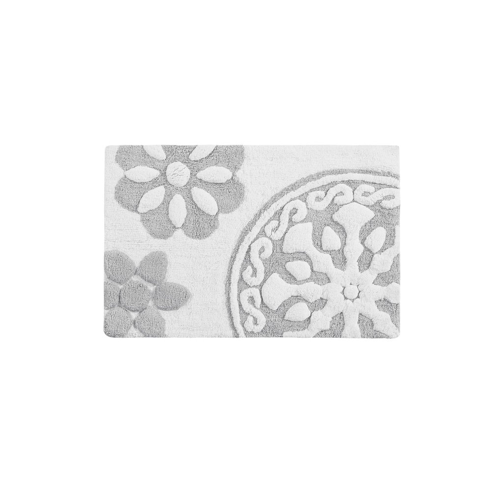 Casablanca Medallion Cotton Tufted Bath Rug. Picture 4