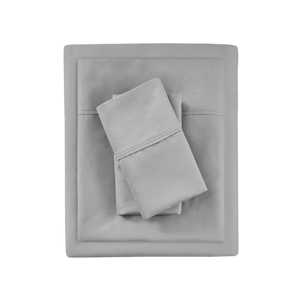 HeiQ Smart Temperature Cotton Blend 4 PC Sheet Set. Picture 1