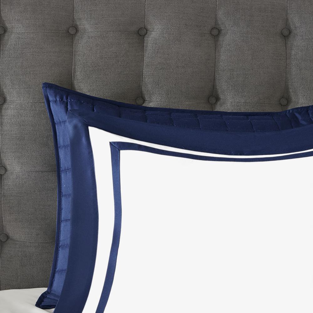 Navy Luxe 8 Piece Comforter Set, Belen Kox. Picture 4
