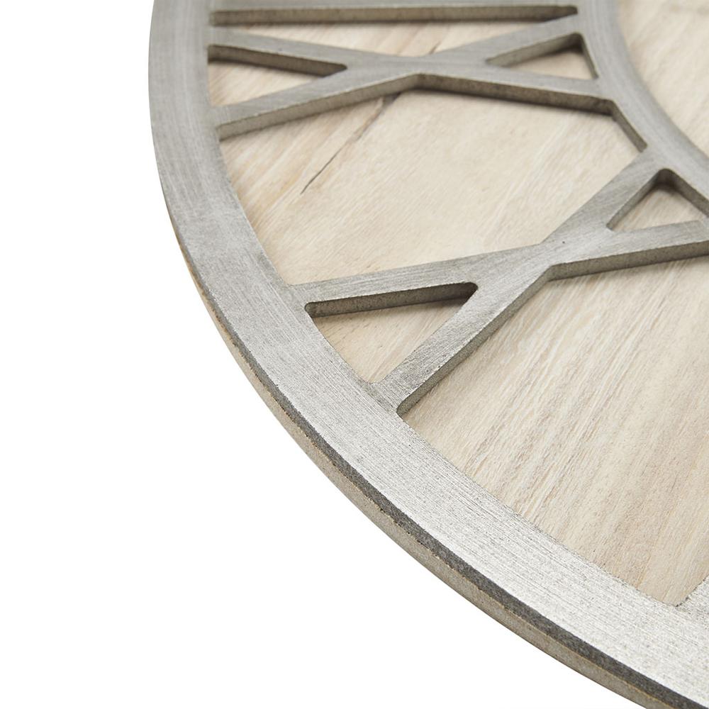 23.6" Wood Wall Clock. Picture 2