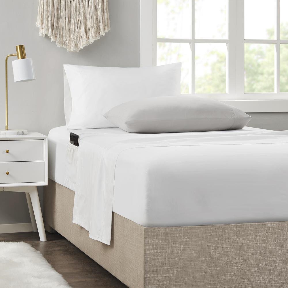 Alexis Comforter Set with Bed Sheets, Yellow color. Picture 2