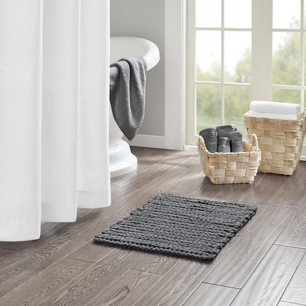 100% Cotton Chenille Chain Stitch Rug. Picture 4