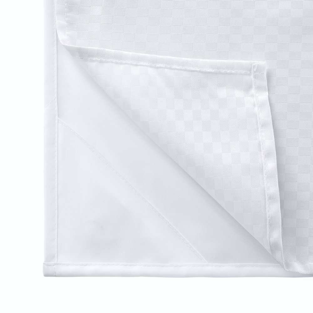 Plain Weave Essential Shower Curtain - Pindot. Picture 5