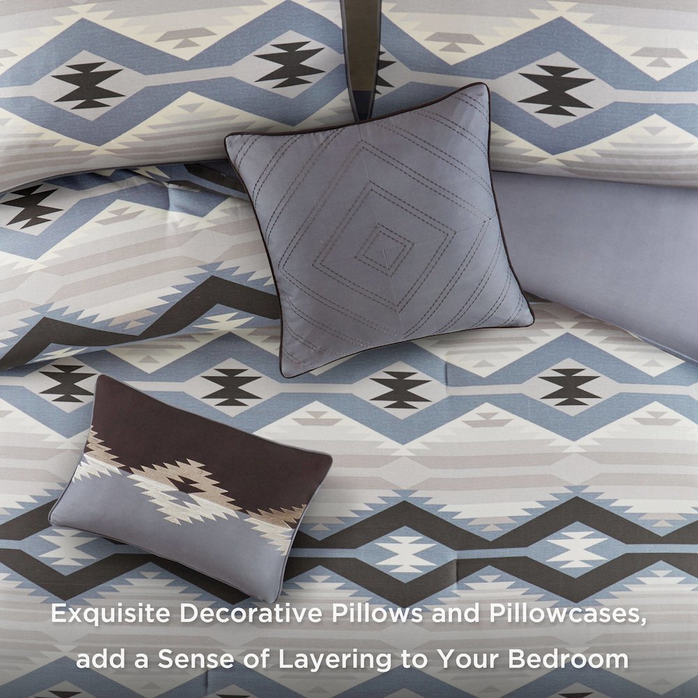 Bitter Creek Oversized Comforter Set. Picture 5