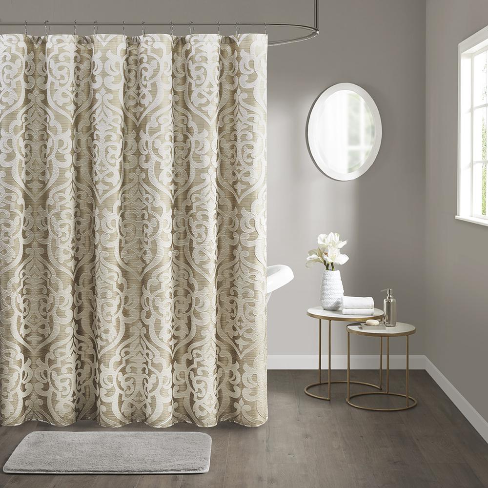 Jacquard Shower Curtain. Picture 4