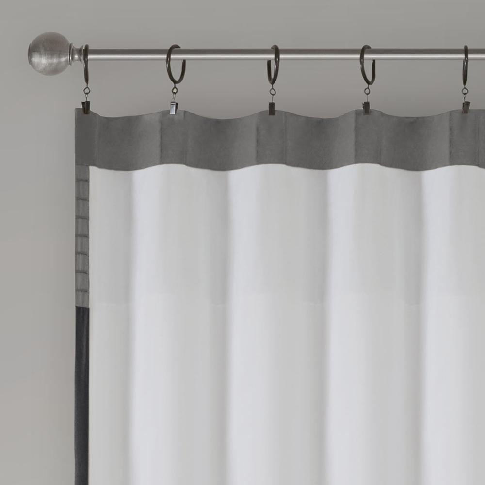 Polyoni Pintuck Curtain Panel. Picture 2
