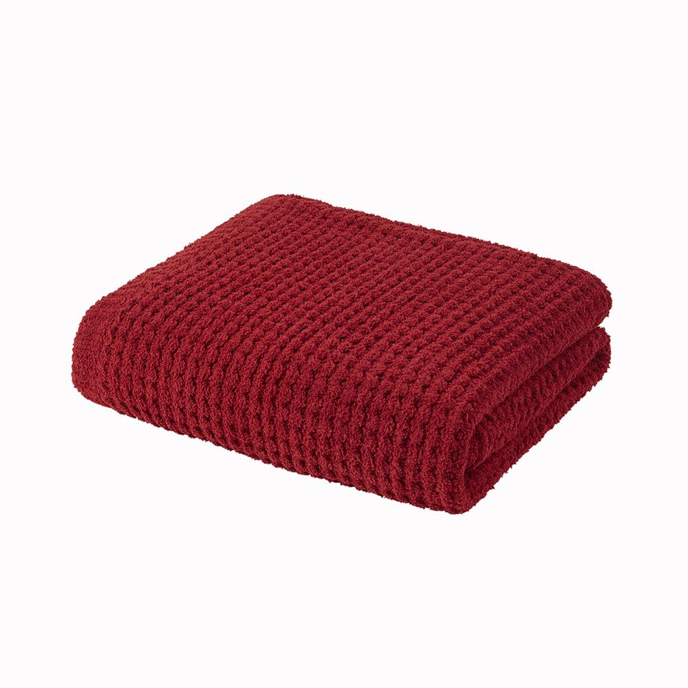 Waffle Knit Chenille Throw. Picture 1
