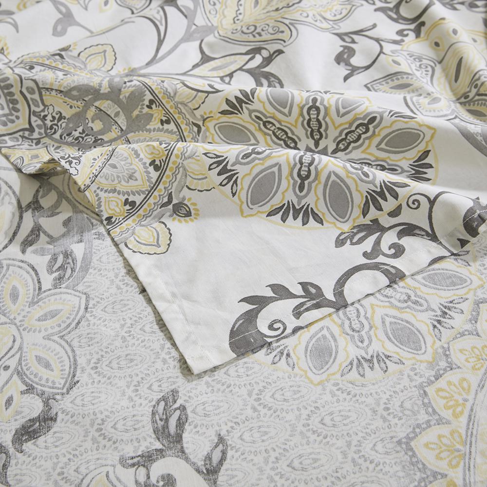 Printed Cotton Shower Curtain. Picture 3